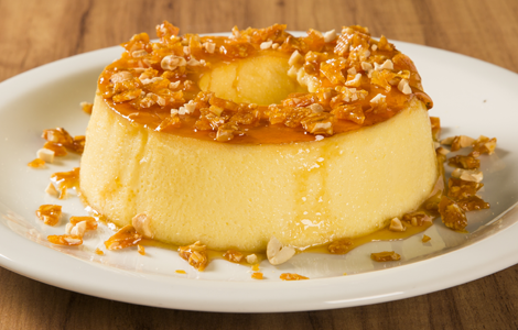 Fazenda Bela Vista - FLAN DE DOCE DE LEITE COM CARAMELO CROCANTE